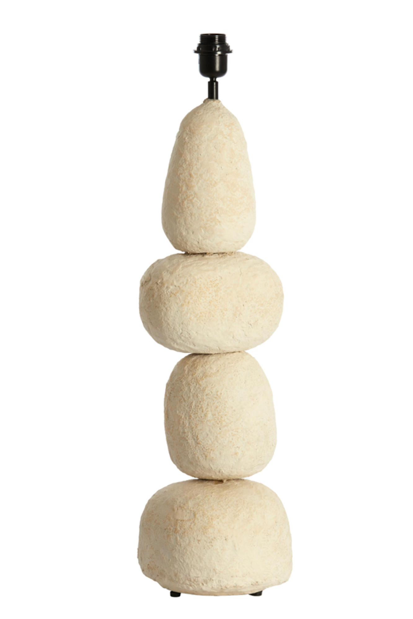 LAMPENFUSS Marree Braun Ø22/72 cm - Beige, Papier (22/22/72cm) - Light & Living