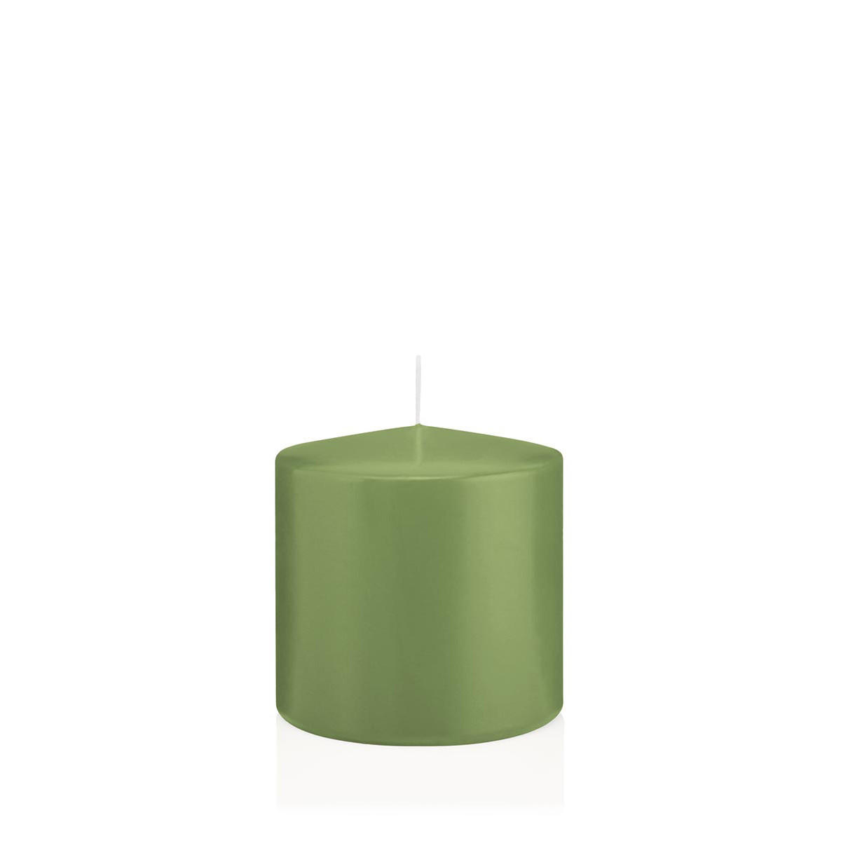Wiedemann Kerzen Stumpenkerzen Pastellgrün 10 cm