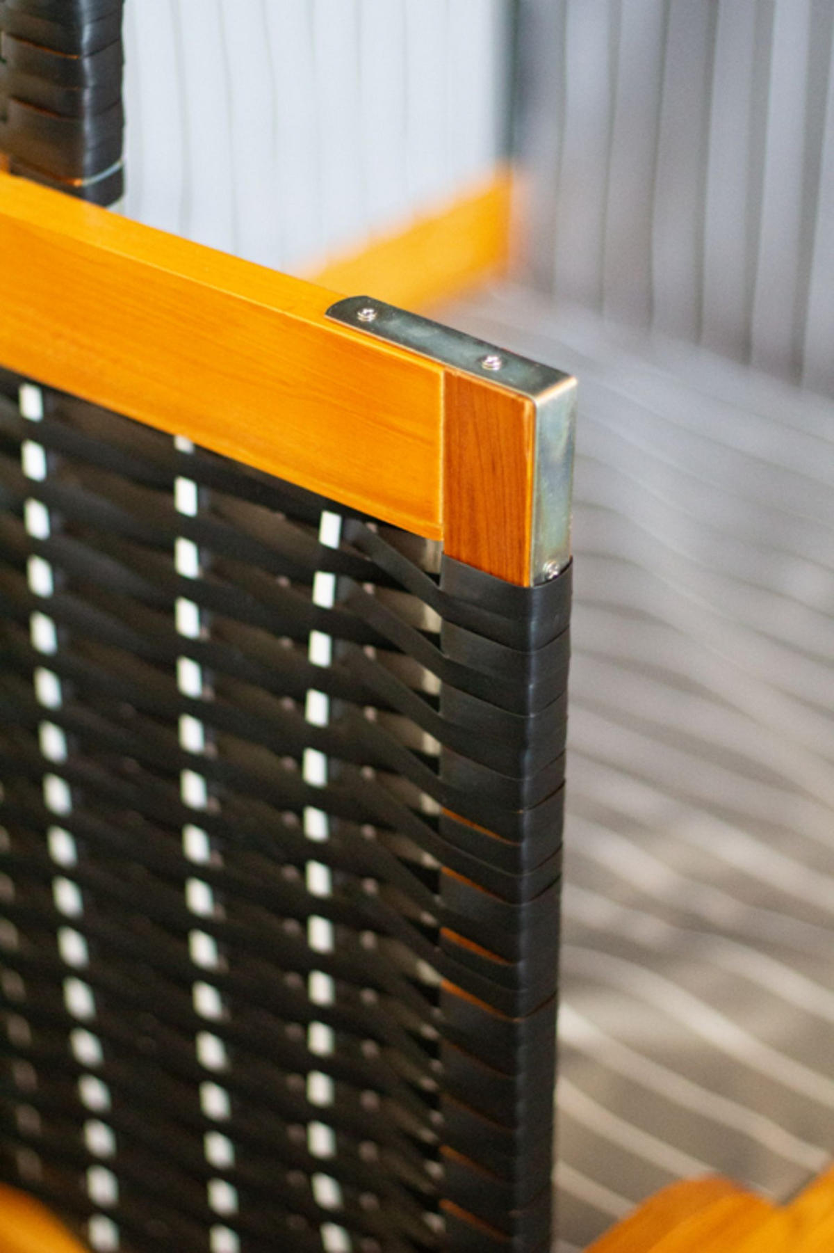 HUNDESTRANDKORB - gestreift/anthrazit - PE schwarz - inkl. Schutzhülle - Schwarz, Holz/Textil (80/95/65cm) - bene living