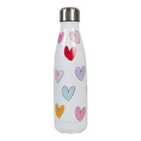 THERMOSFLASCHE Herzen in Bunt - 500 ml - Multicolor, Metall (0.5L) - Blond Amsterdam