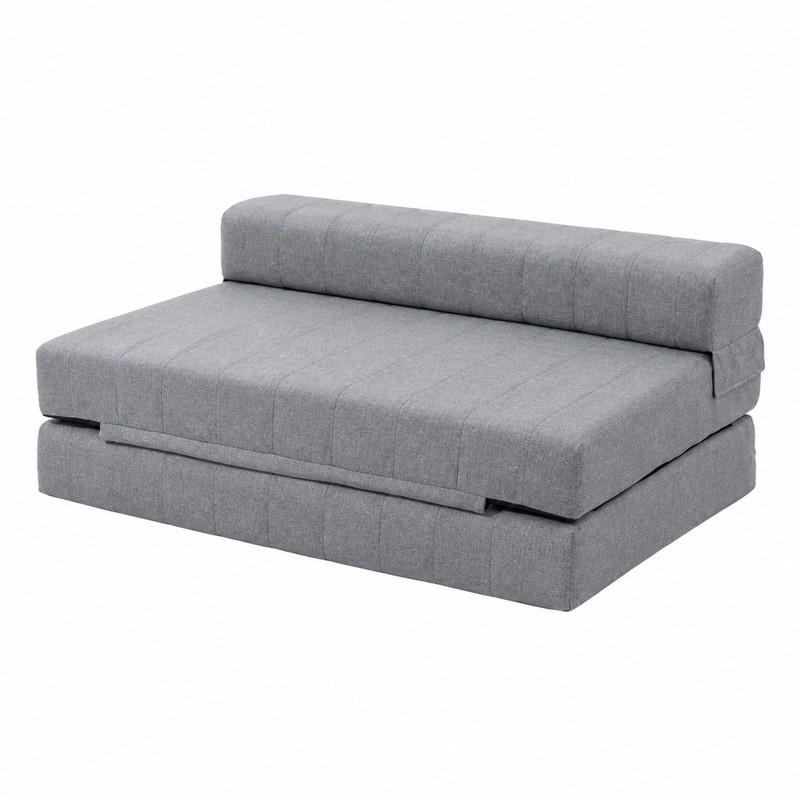 Beauniv Bodensofa Grau 80x50x138 cm