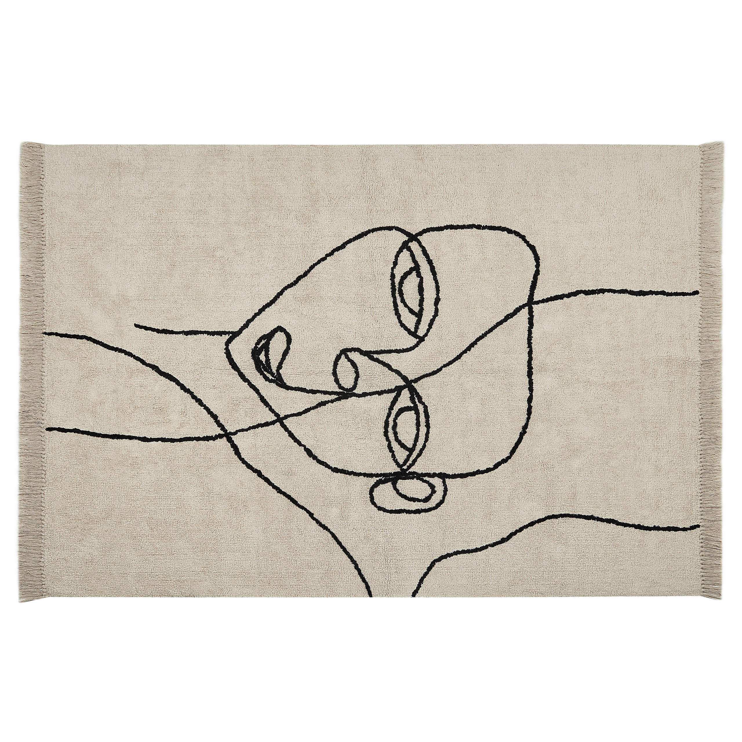 COVOR CU FIR SCURT Nuru 200/140 cm