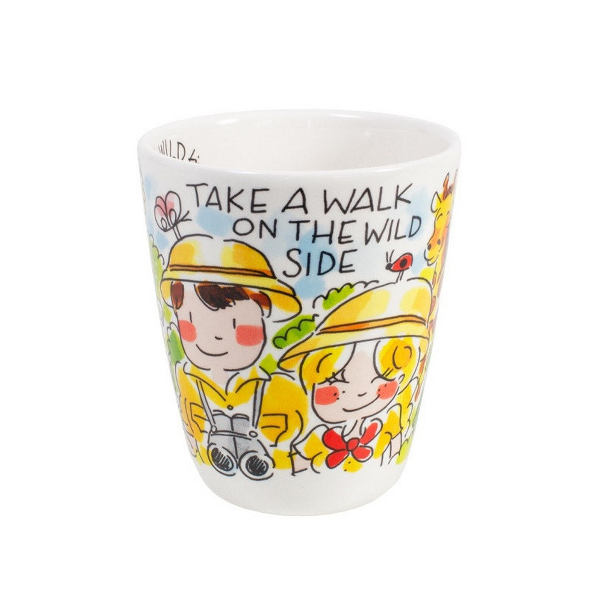 BECHER Beekse Bergen in Bunt - 350 ml - Multicolor, Keramik (0.35L) - Blond Amsterdam