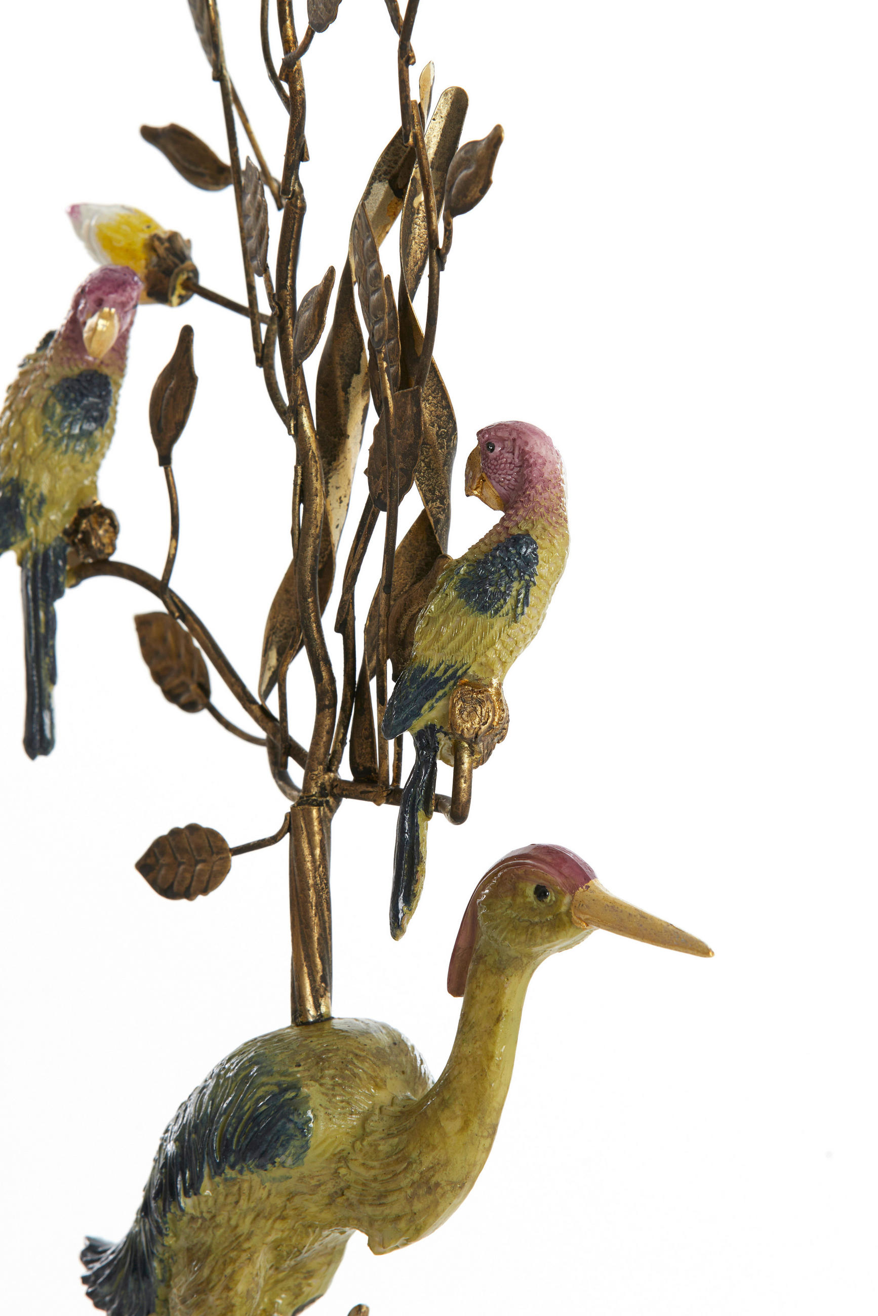 KERZENHALTER Heron Gelb Ø22/44 cm - Gelb, Metall (11/44/22cm) - Light & Living