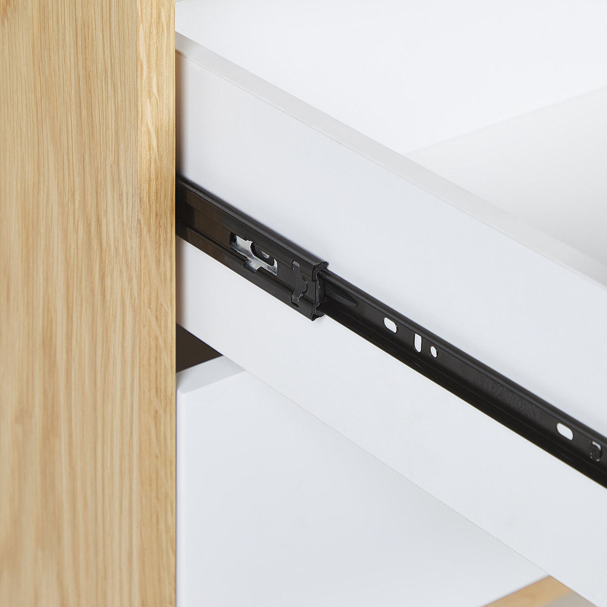 REGAL 4 Fächer Richmond - Hellbraun, Holzwerkstoff (60/139/40cm) - Beliani
