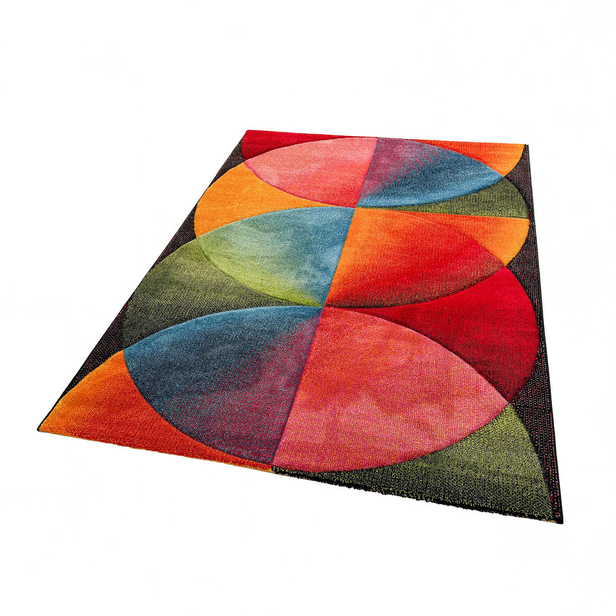 DESIGNER TEPPICH MAUI MODERN - Rot, Textil (80/150cm) - Pergamon