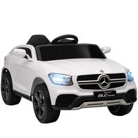 ELEKTROAUTO DE-06279 Mercedes-Benz GLC lizenziert mit Fernbedienung Weiß - Weiß, Kunststoff/Metall (105/68/50cm) - ComfortXL