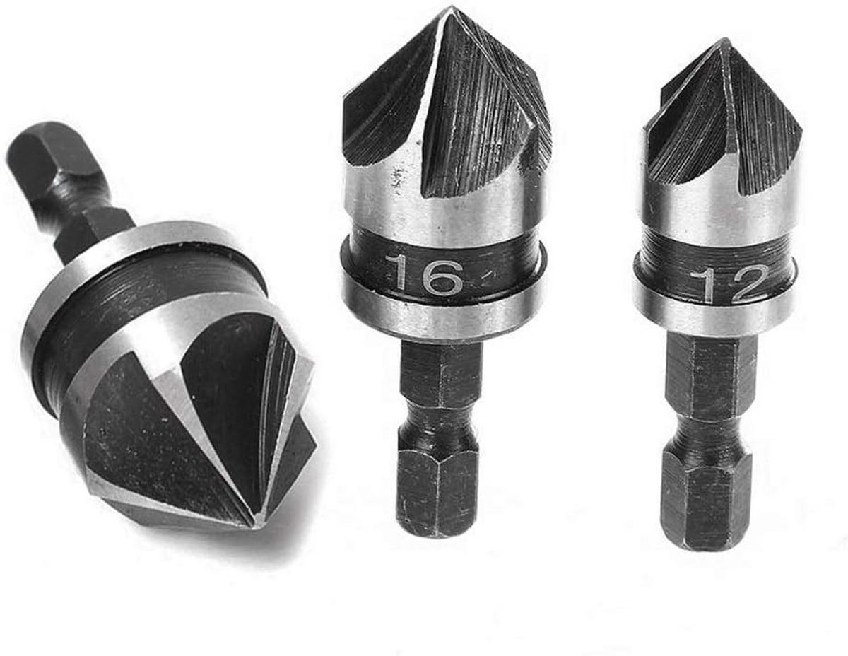 BIT-SATZ，12/16/19 mm - Schwarz, Metall (1.9/1.9/4.8cm) - LIBRATON