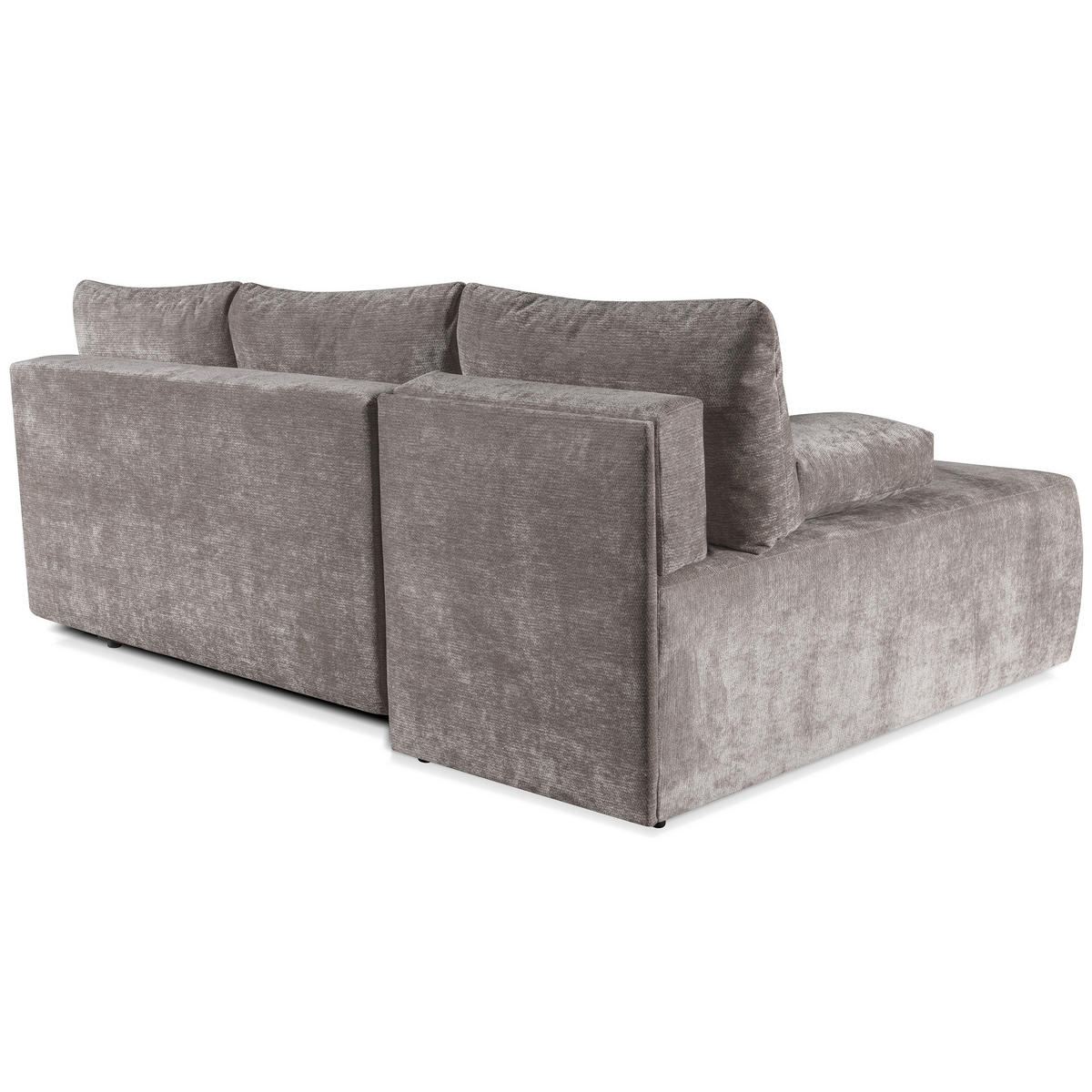 ECKSCHLAFSOFA Liana mit Schlaffunktion und Bettkasten, Links, Braun - Braun, Textil (206/154cm) - Beautysofa