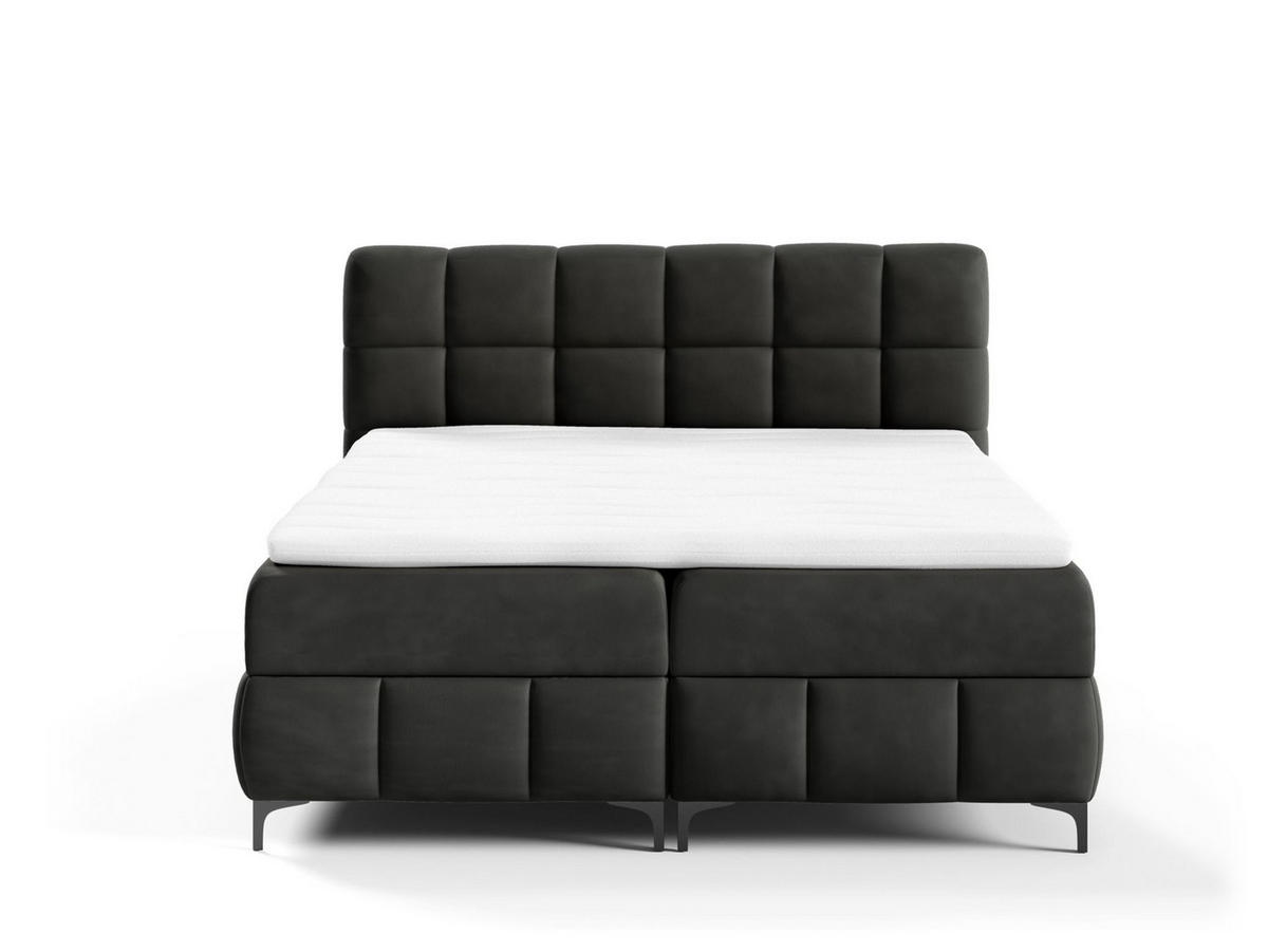 BOXBETT Sophie In Salvador - Schwarz, Holzwerkstoff/Textil (100/200cm) - Fun Möbel