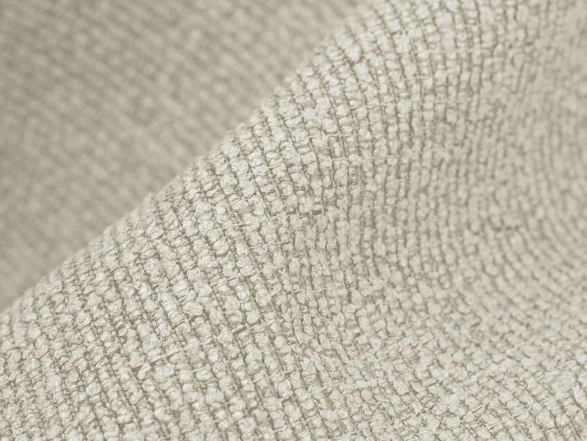 SOFAELEMENT Bouclé Stoff Beige - Sandfarben/Schwarz, Holzwerkstoff/Kunststoff (70/75/94cm) - Makamii