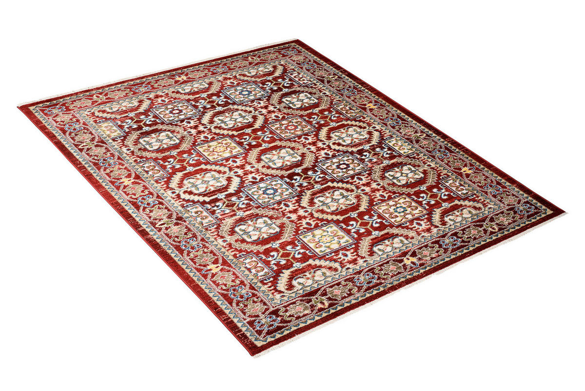 TEPPICH RIVIOLI Rot 160/225 cm - Rot, Textil (160/225cm) - Tapiso