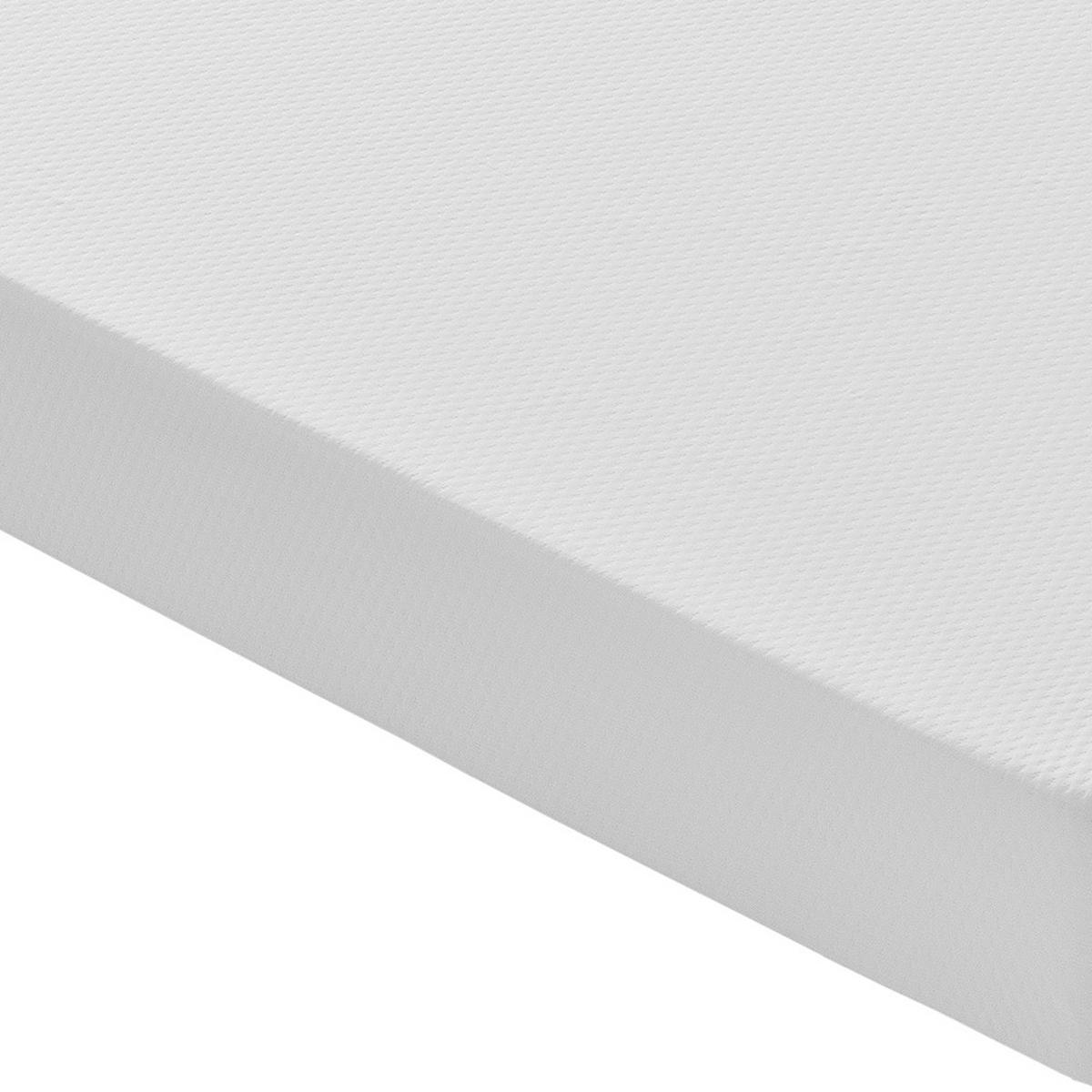 MATRATZE 200x200, Höhe 14 cm, Kaltschaum H3, FABRY - Weiß, Textil (200/200cm) - iLoveSleep