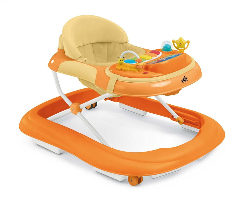LAUFLERNHILFE Baby Giocando - Orange, Kunststoff (78/54/60cm) - Cam il Mondo del Bambino S.p.A.