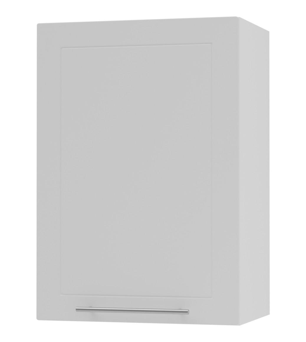 Feldmann-Wohnen Küchenhängeschrank Weiß, Weiß 50x72x32.5 cm