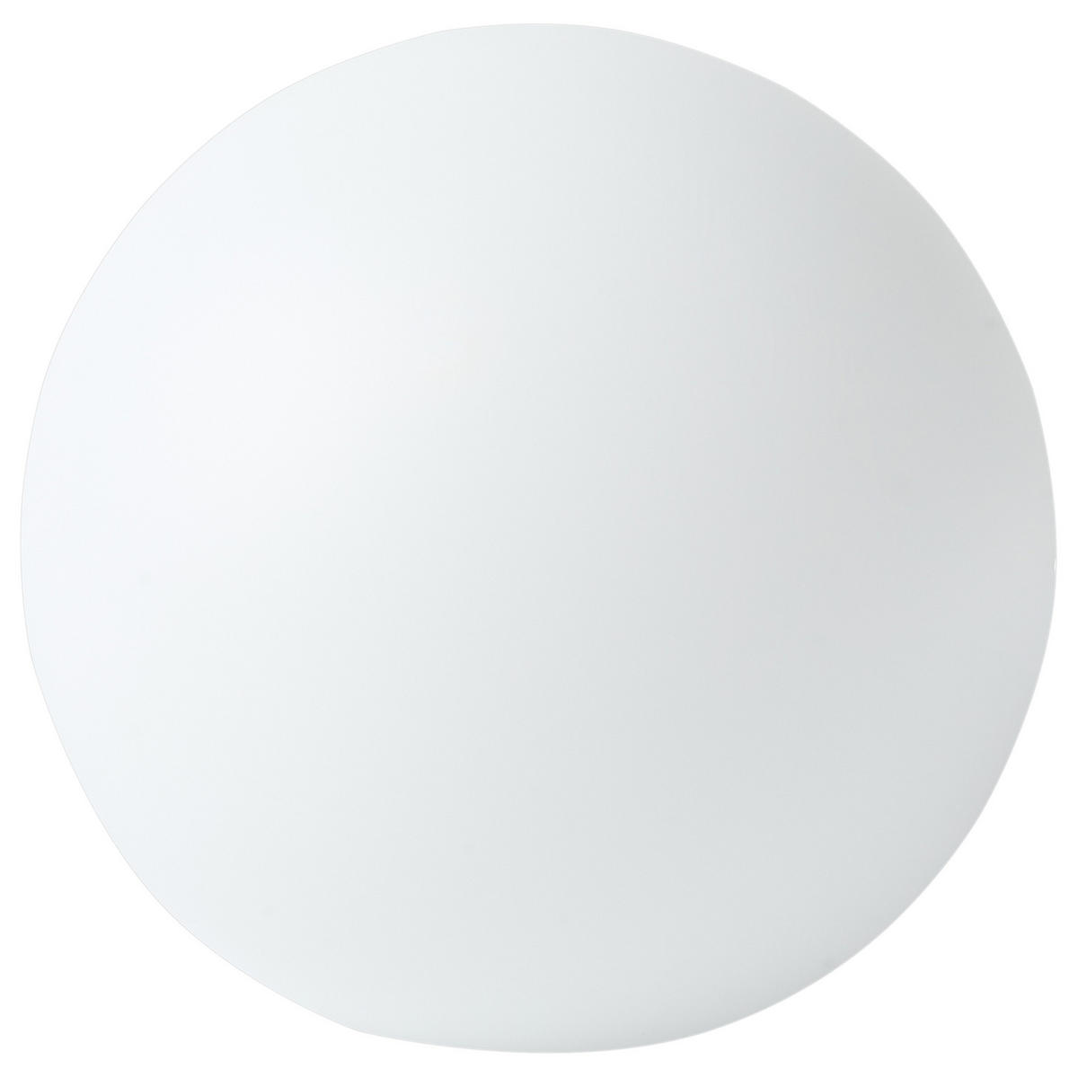 LED- KUGELLEUCHTE Weiß Lobaina - Weiß, Kunststoff (28/28/28cm) - Beliani