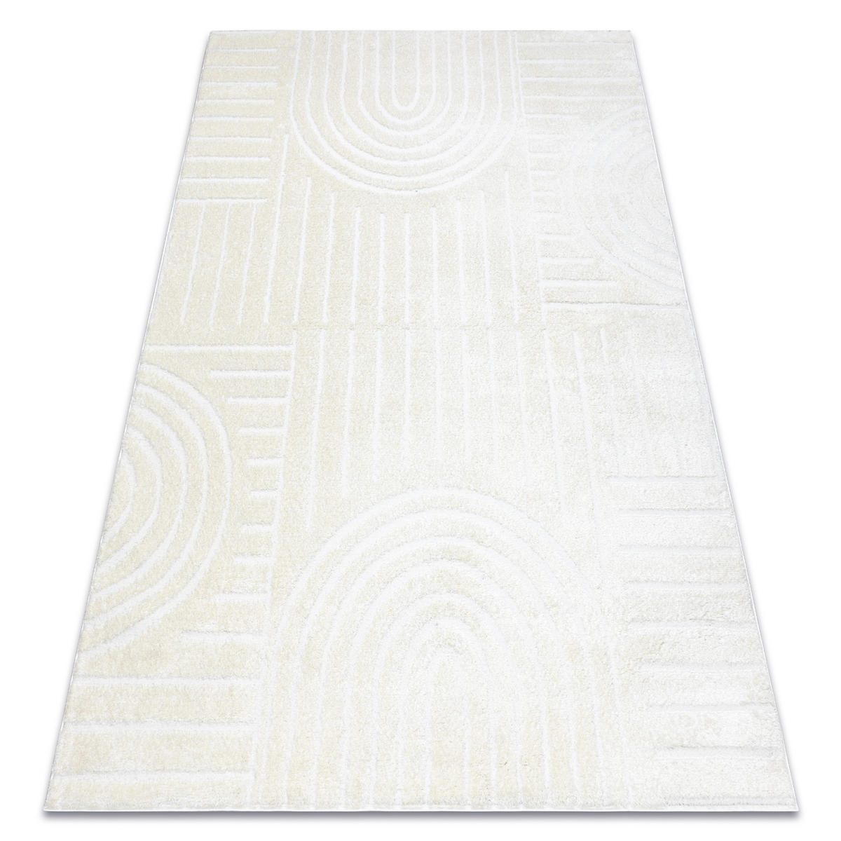 TEPPICH Mode 160/220 cm - Creme, Textil (160/220cm) - rugsX