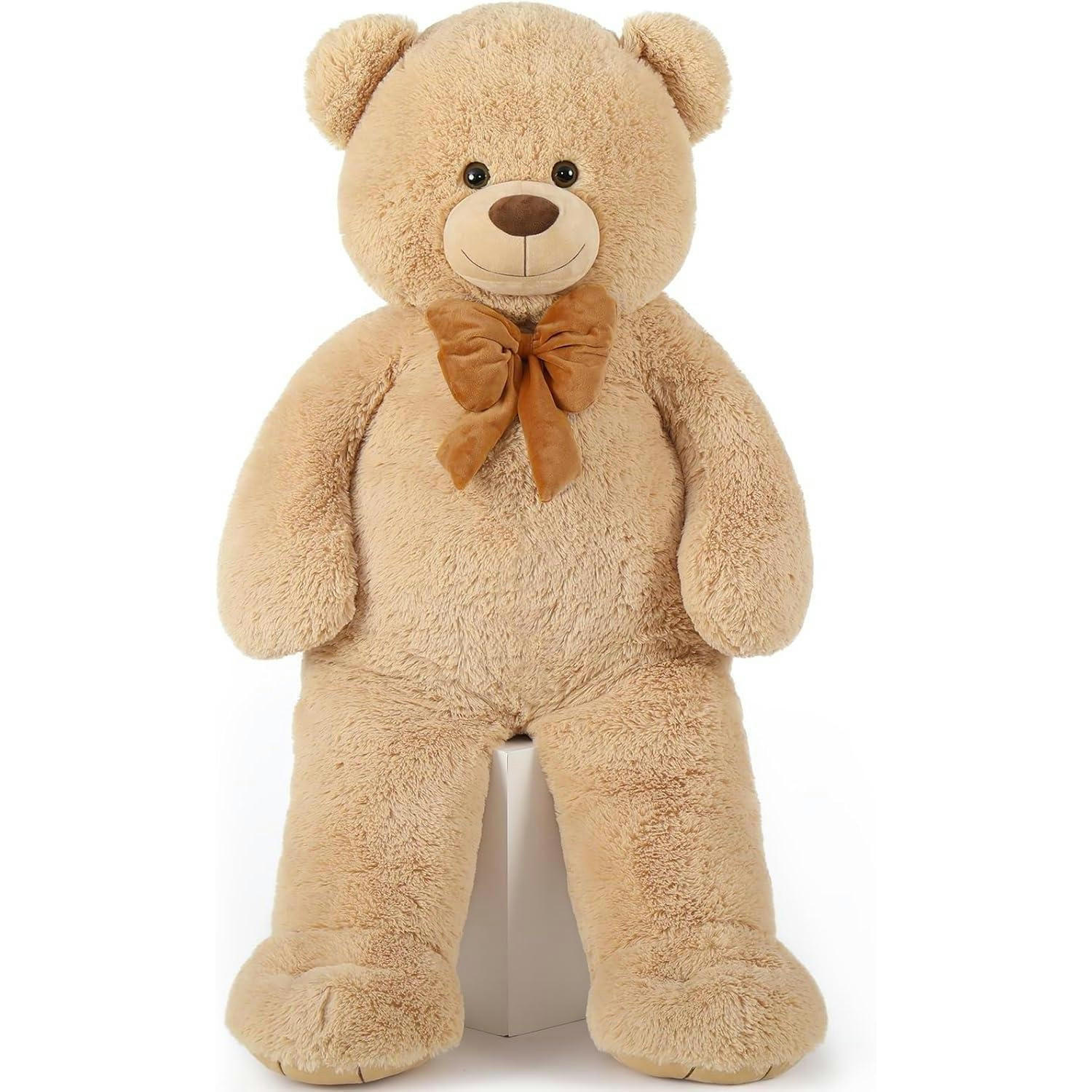 STOFFTIER Teddybär 120 cm Braun - Braun, Textil (90/120cm)