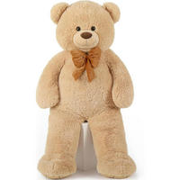 STOFFTIER Teddybär 120 cm Braun - Braun, Textil (90/120cm)