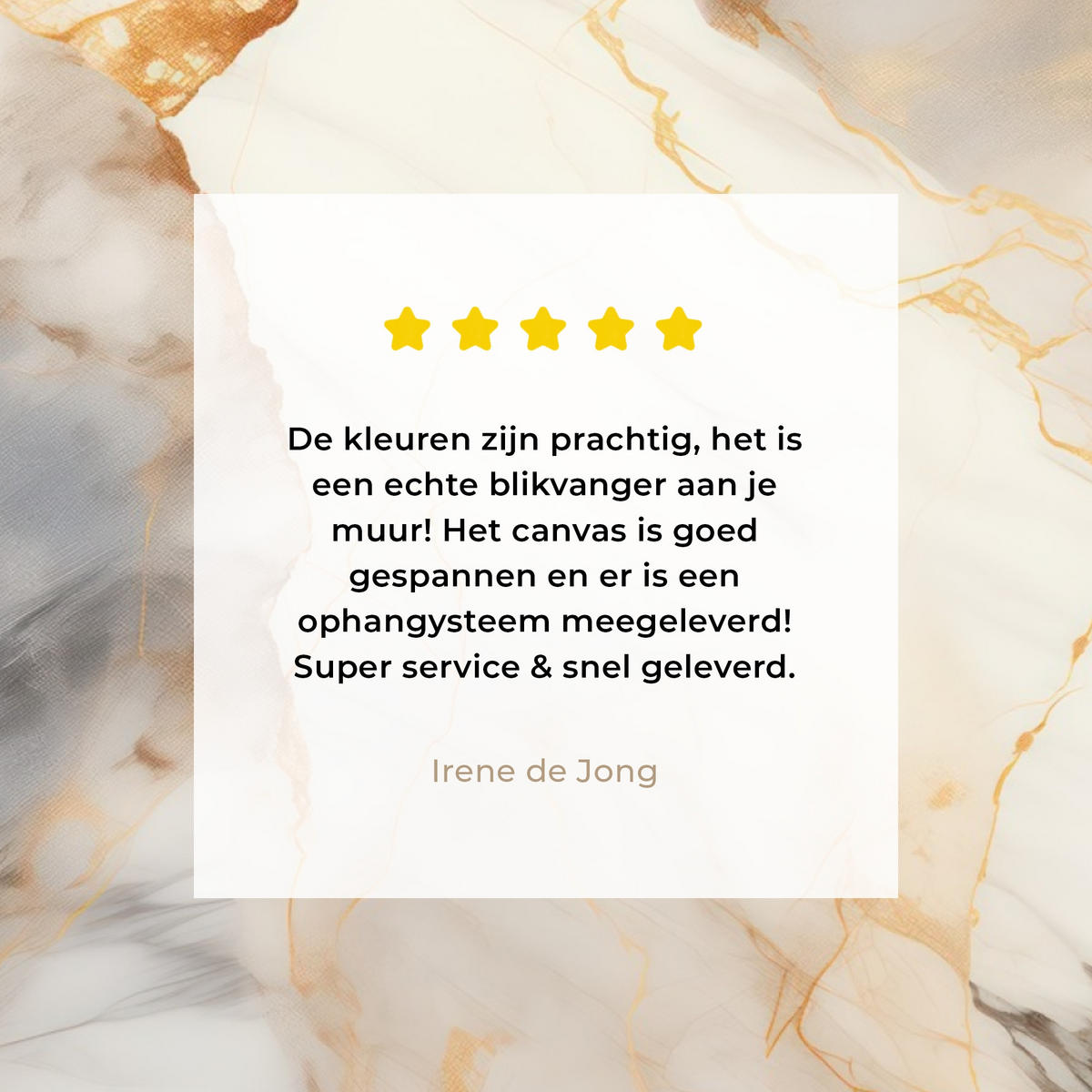 LEINWANDBILD Marmor - Grau - Gold 20x20 cm - Weiß, Textil (20/20cm) - MuchoWow