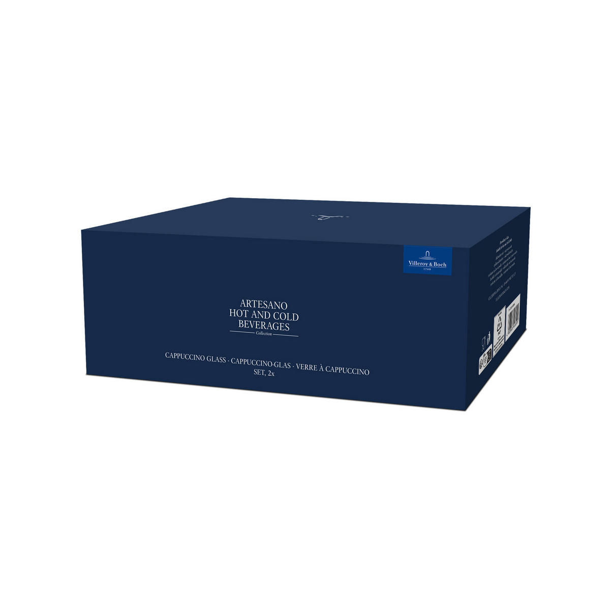 CAPPUCCINO-GLÄSER Artesano Hot & Cold transparent 250 ml 2er Set - Transparent, Glas (0.25L) - Villeroy & Boch