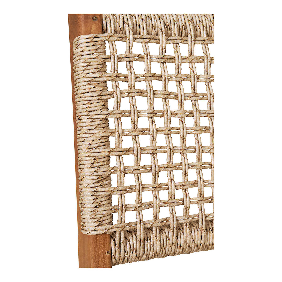GARTENSTUHL - 2er-Set - Braun - Rattan - Massivholz - 50 x 90 x 56 cm - Braun, Naturmaterialien/Holz (50/90/56cm) - home24