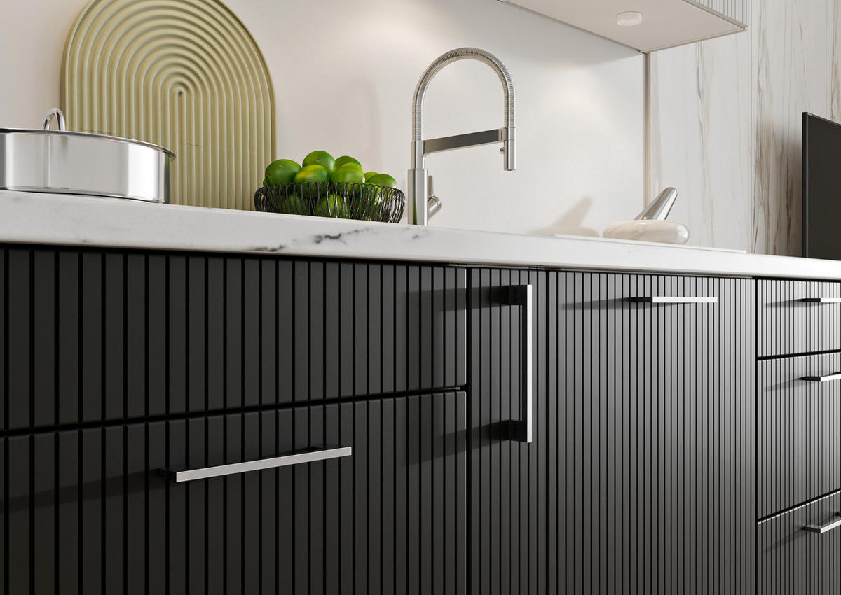 APOTHEKERSCHRANK - D15CARGO ( S2100/1 ) - KATE - Elegante Stauraum Idee - Grau, Holz/Metall (15/82/52.4cm) - ROYAL24_MARKT