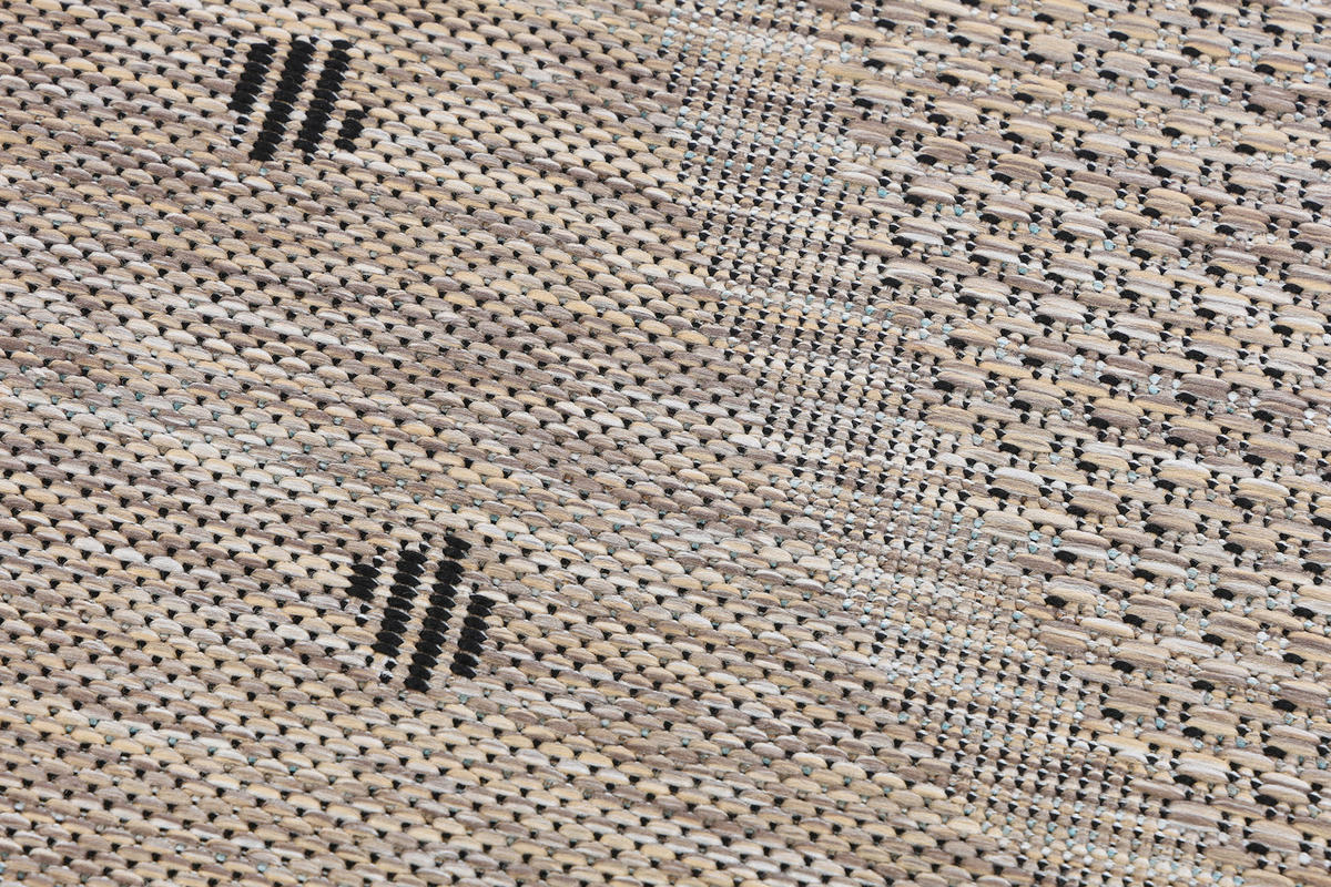 TEPPICH MELISSA Braun 200/200 cm - Braun, Kunststoff (200/200cm) - Tapiso