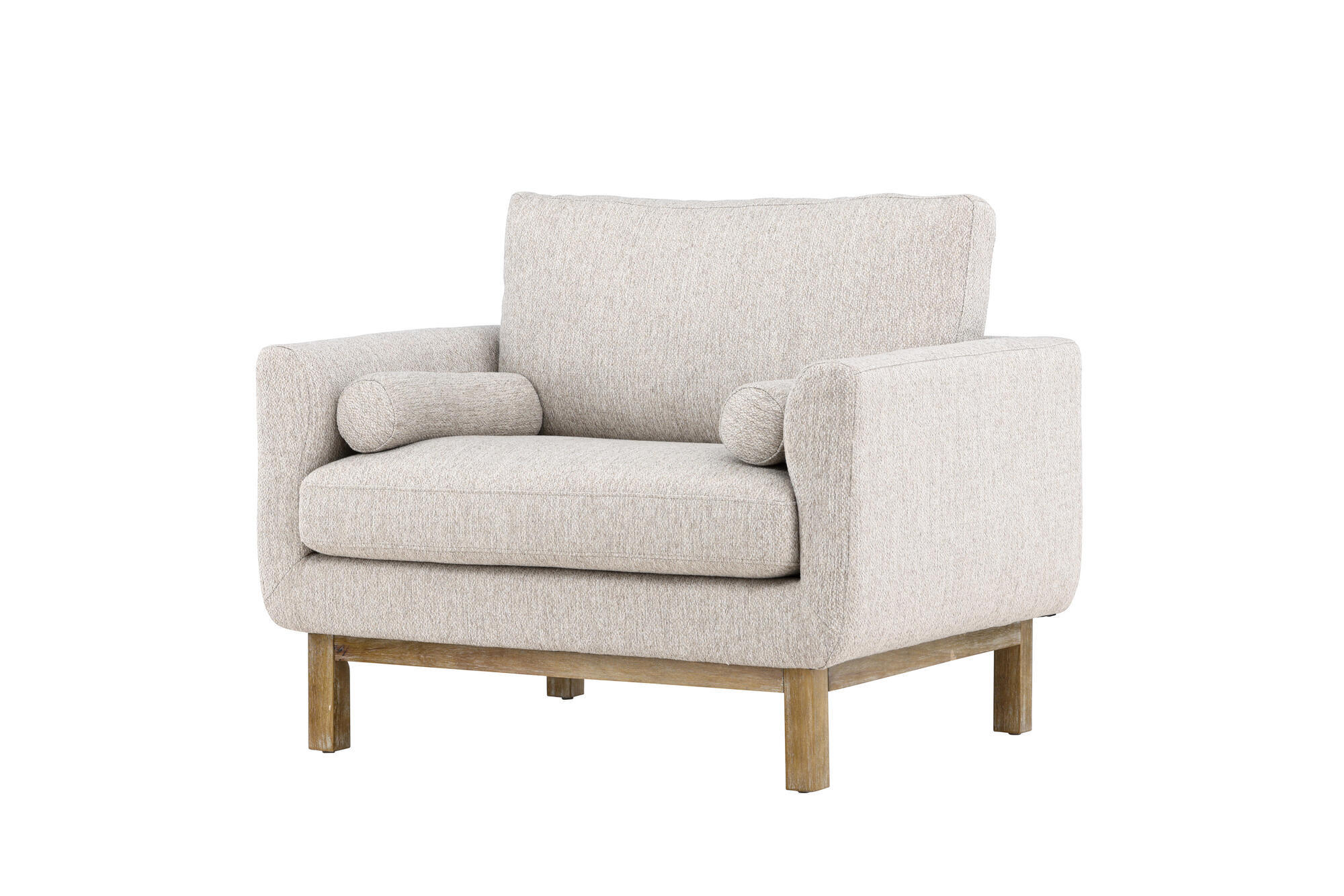 SESSEL OLYMPOS Grau 109x88x90 cm - Grau, Textil (109/90/88cm) - FURNLUX