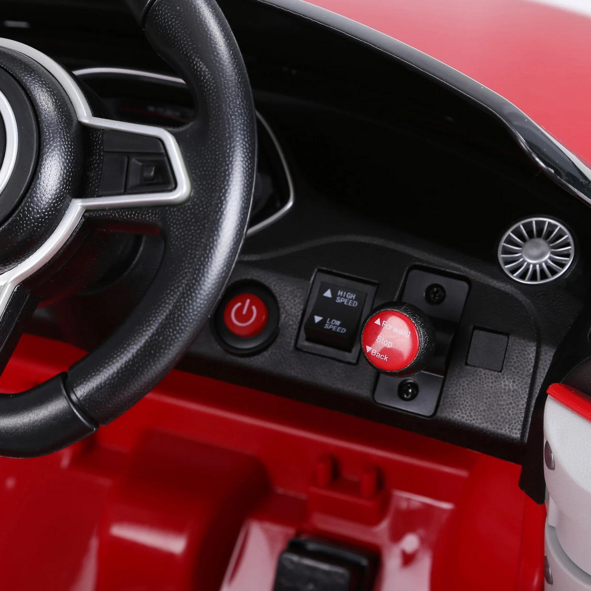 KINDERAUTO AUDI TT RS Rot - Rot, Kunststoff/Metall (63/103/44cm) - Jamb