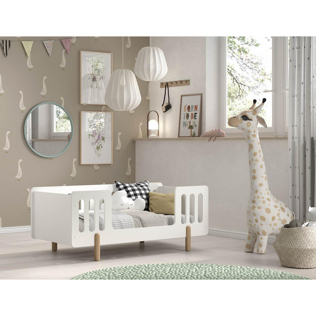 Thumbnail - 58aufmkessel Juniorbett, Weiß, Holzwerkstoff, 70x140 cm, Kinder- & Jugendzimmer, Kindermöbel, Kinderbetten, Kindereinzel...
