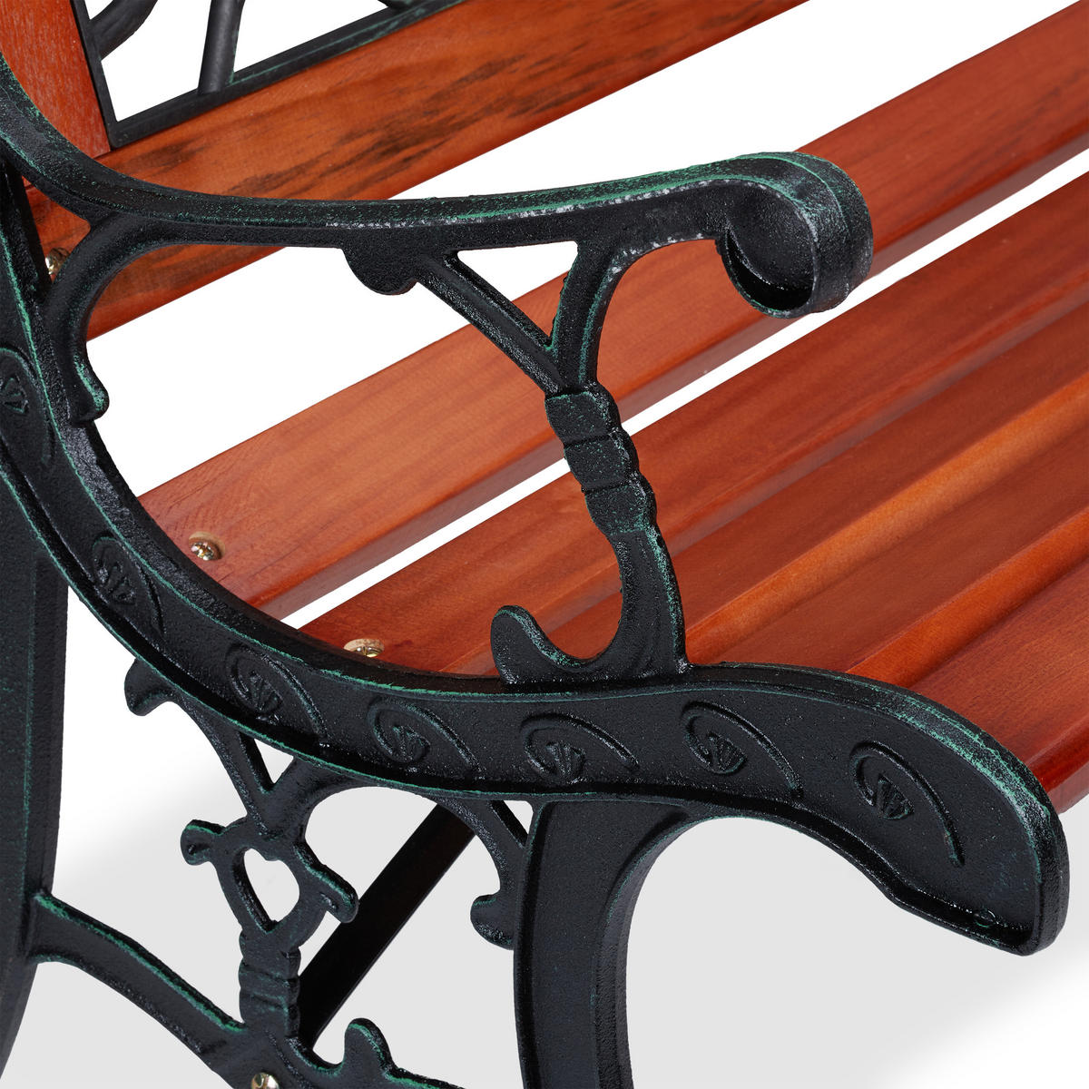 GARTENBANK - Multicolor, Holz/Kunststoff (125/73/52.5cm) - Relaxdays