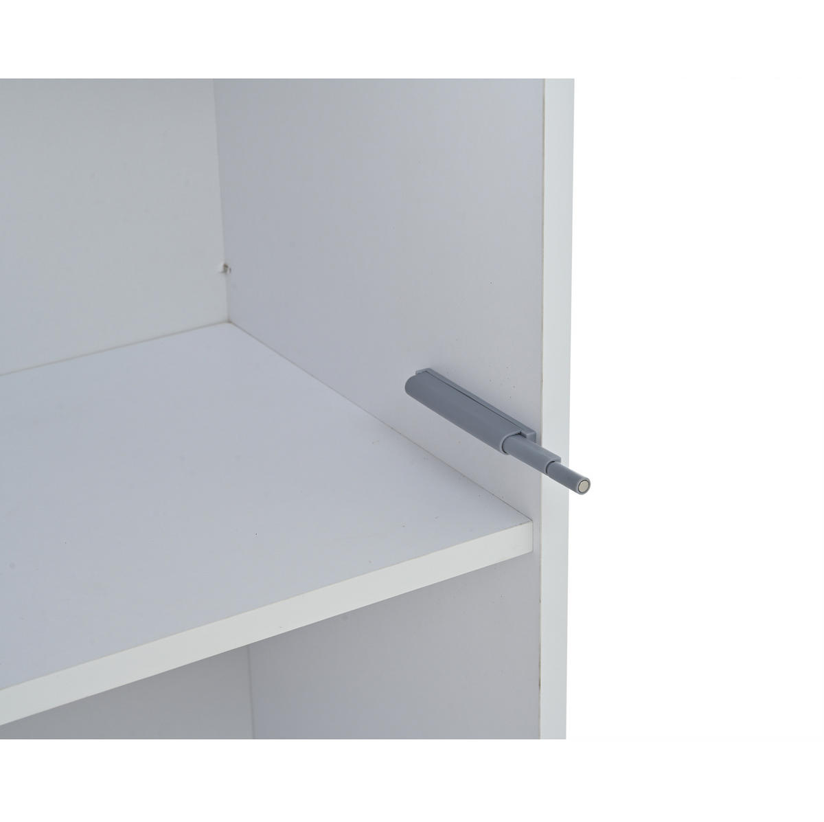 LOWBOARD 175/39/34 cm Weiß aus Spanplatte mit LED - Weiß, Holzwerkstoff (39/34/175cm) - OKMYHOME