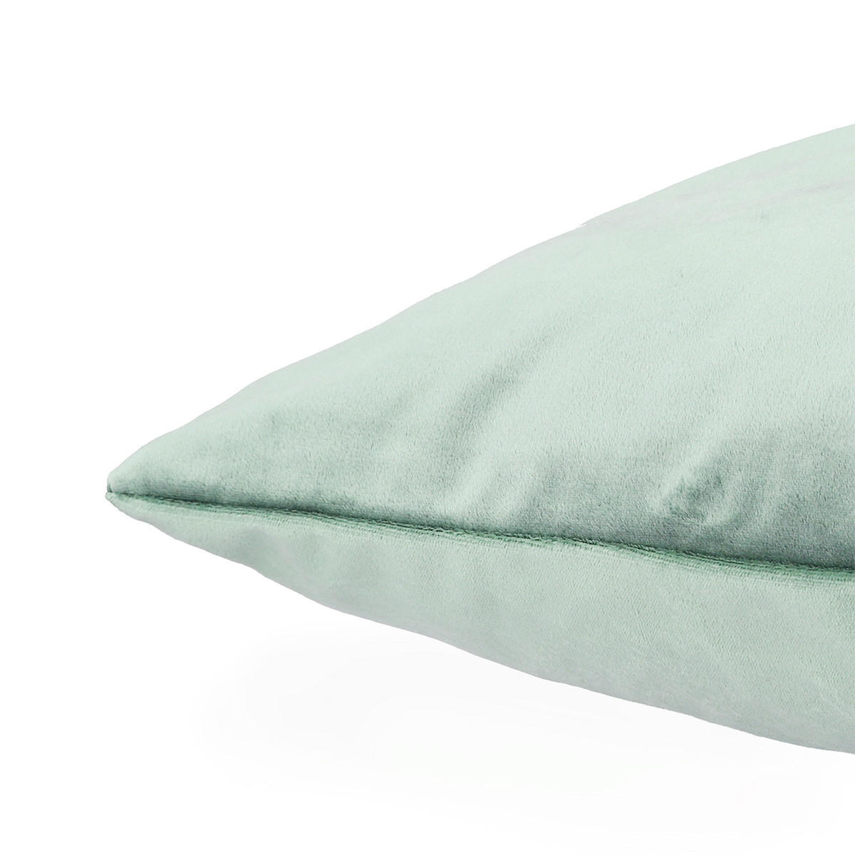 KOPFKISSENBEZUG Gosta Pistazie 45/45 cm - Hellgrün, Textil (45/45cm) - Homla