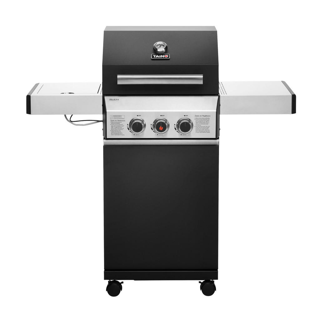Thumbnail - Taino Gasgrill, Schwarz, Metall, 50x115x116 cm, Grills & Outdoor-Küchen, Gasgrills