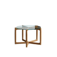 COUCHTISCH Nori Natur aus Eiche - Naturfarben, Holz (65/65/40cm) - Tikamoon