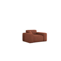 SESSEL Celes Premium In Sven - Rotbraun, Holzwerkstoff/Textil (121/73/90cm) - Fun Möbel