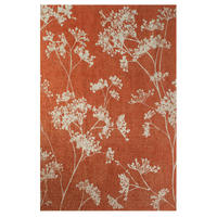 TEPPICH Parsley Inflorescence 170/240 cm - Rot, Textil (170/240cm) - Lola&Moi