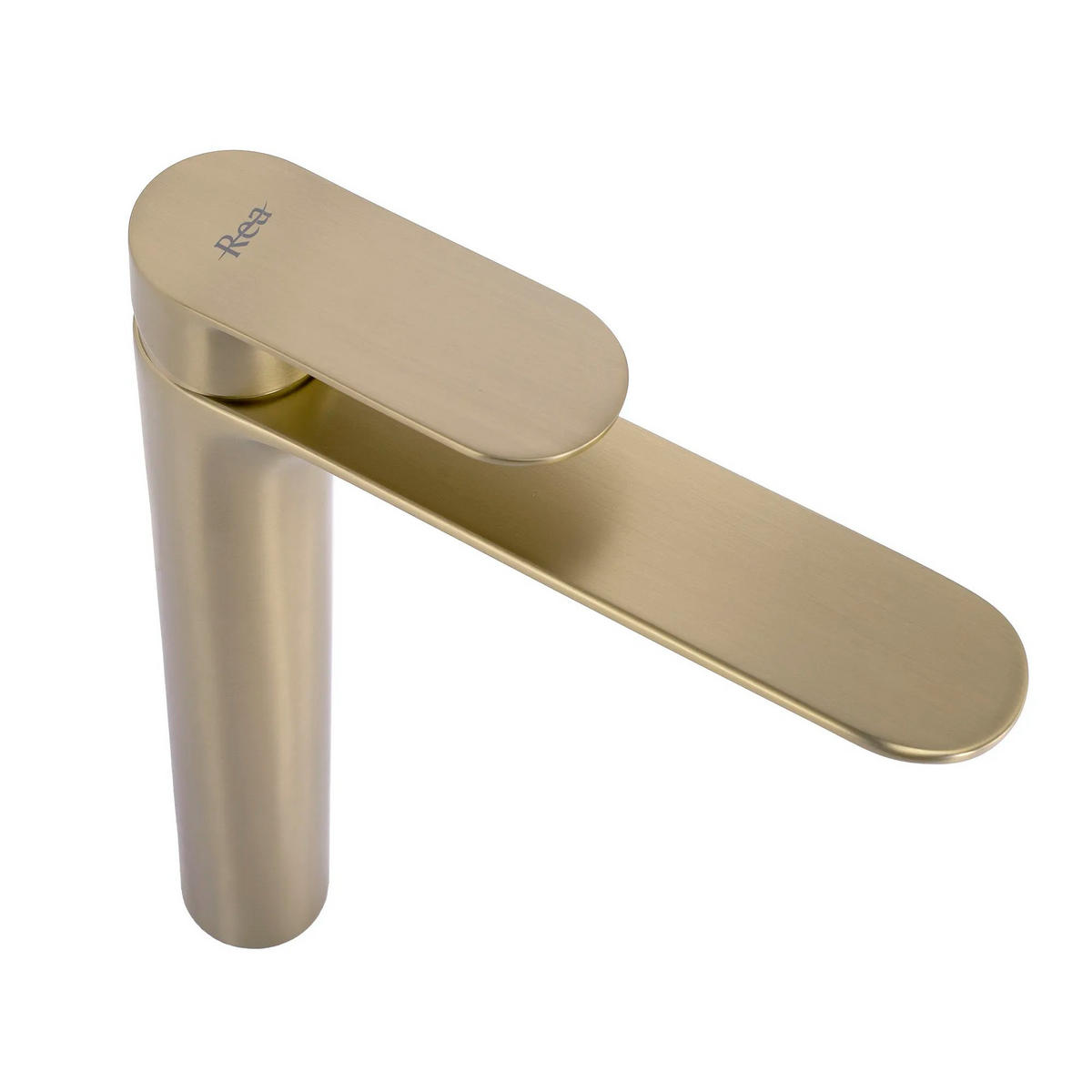 WASCHBECKENARMATUR Rea Drop Brush Gold High - Goldfarben, Metall (13.5/29/15.5cm) - REA