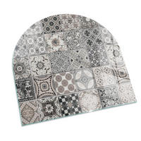 GLASPLATTE für Kamin 100x100 cm Schwarz - Schwarz, Glas (100/100/0.4cm) - ArtPrintCave