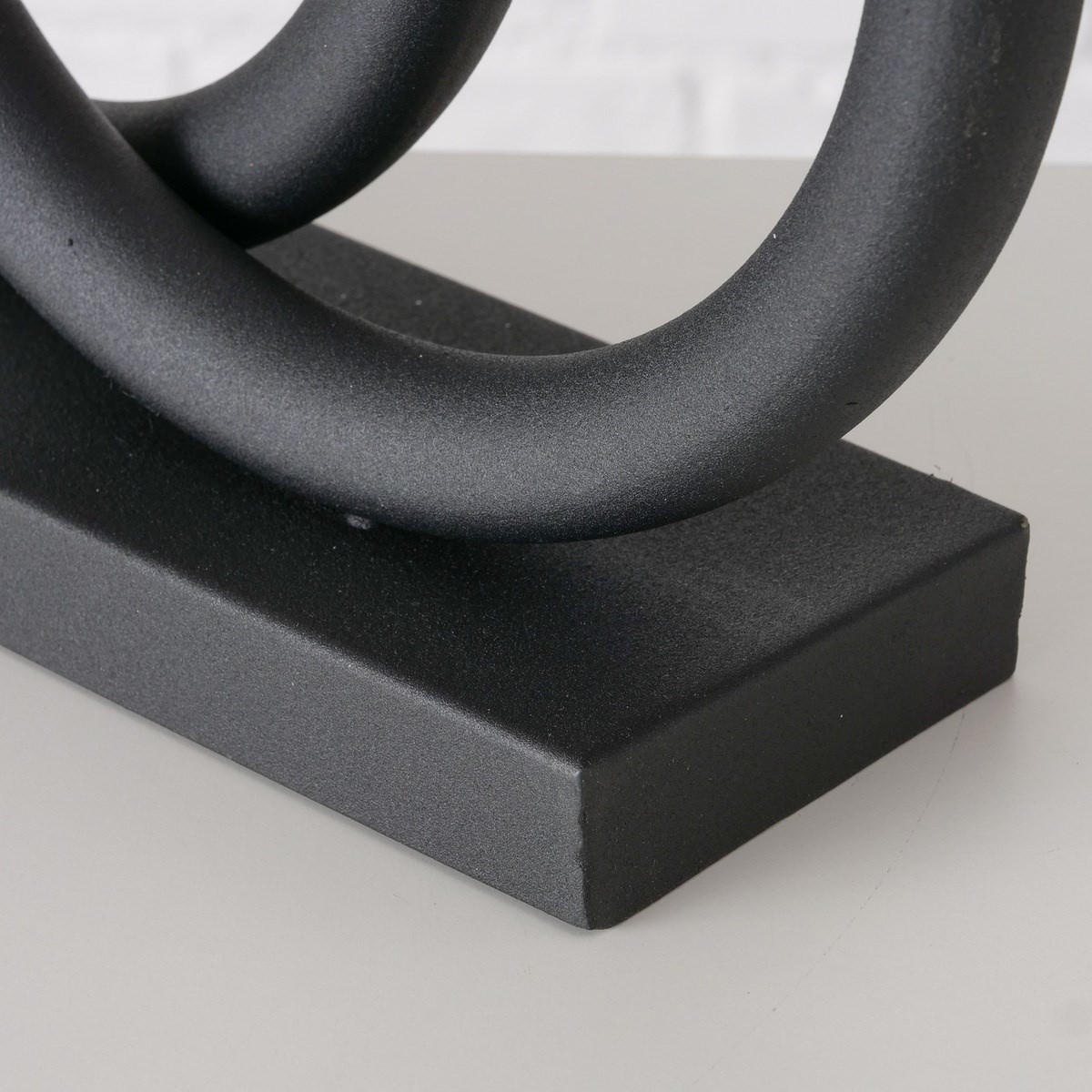 KERZENSTÄNDER Tonis 33/9/34 cm - Schwarz, Metall (9/34/33cm) - Boltze Home