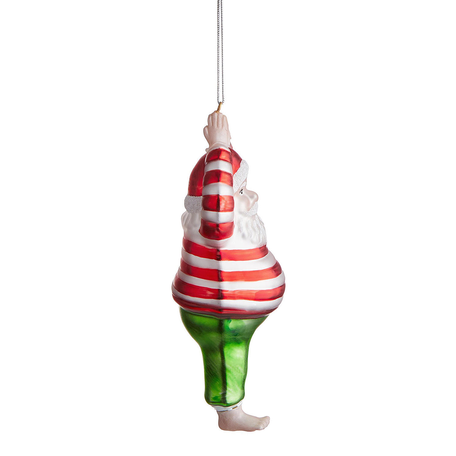 BAUMANHÄNGER Hang On Yoga Santa - Multicolor, Glas (4/16/6cm) - Butlers