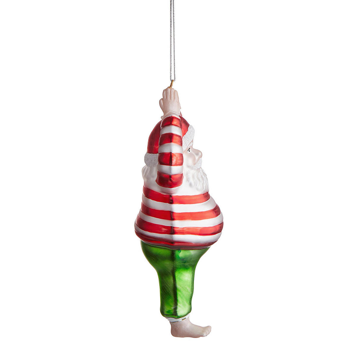 BAUMANHÄNGER Hang On Yoga Santa - Multicolor, Glas (4/16/6cm) - Butlers