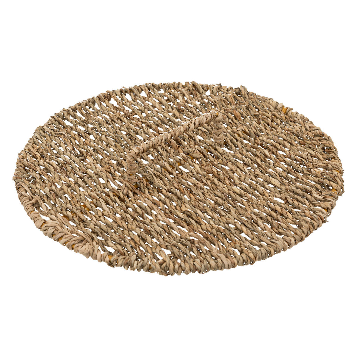 WÄSCHEKORB Schilf Basketry, Schilfrohr, Metall, Braun, 9 Liter - Braun, Naturmaterialien (26.5/26.5/27cm) - 5five Simply Smart