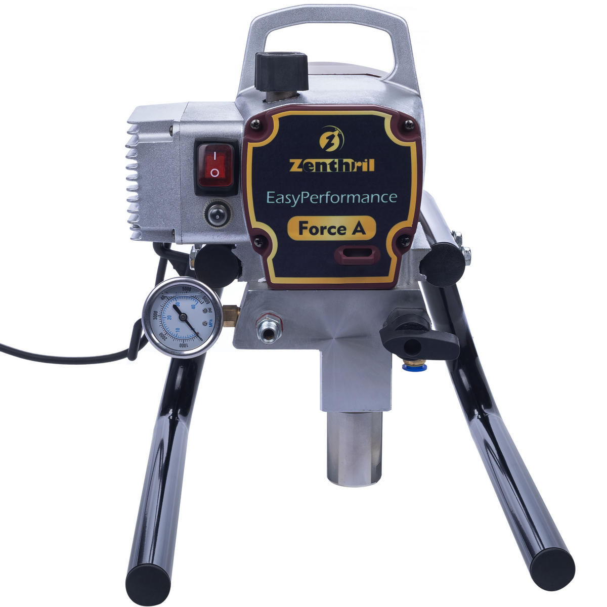 FARBSRITZGERÄT Force A - 1500 W, 20 MPa, 1,8 l/min, max. Düse 0,019”, 15 m Schlauch - Multicolor, Kunststoff