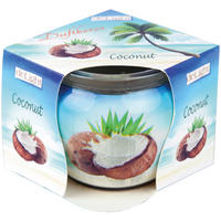 DUFTKERZE "Motiv" Kerze Raumduft Coconut - Creme, Naturmaterialien (7/6cm)