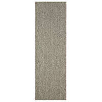 OUTDOORLÄUFER Iowa Dunkelgrau 80/300 cm - Dunkelgrau, Kunststoff/Textil (80/300cm) - benuta