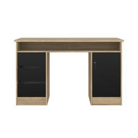 SCHREIBTISCH, FunctionPlus, Eiche, Holzwerkstoff, 126 x 55 x 76 cm - Eichefarben, Holzwerkstoff (55/126/76cm) - ebuy24