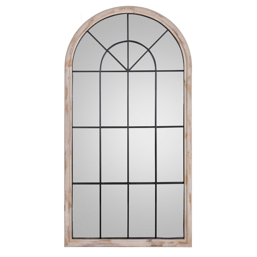 SPIEGEL aus Holz 86x4x168 cm - Weiß, Holzwerkstoff (86/168/4cm) - Wanderlust