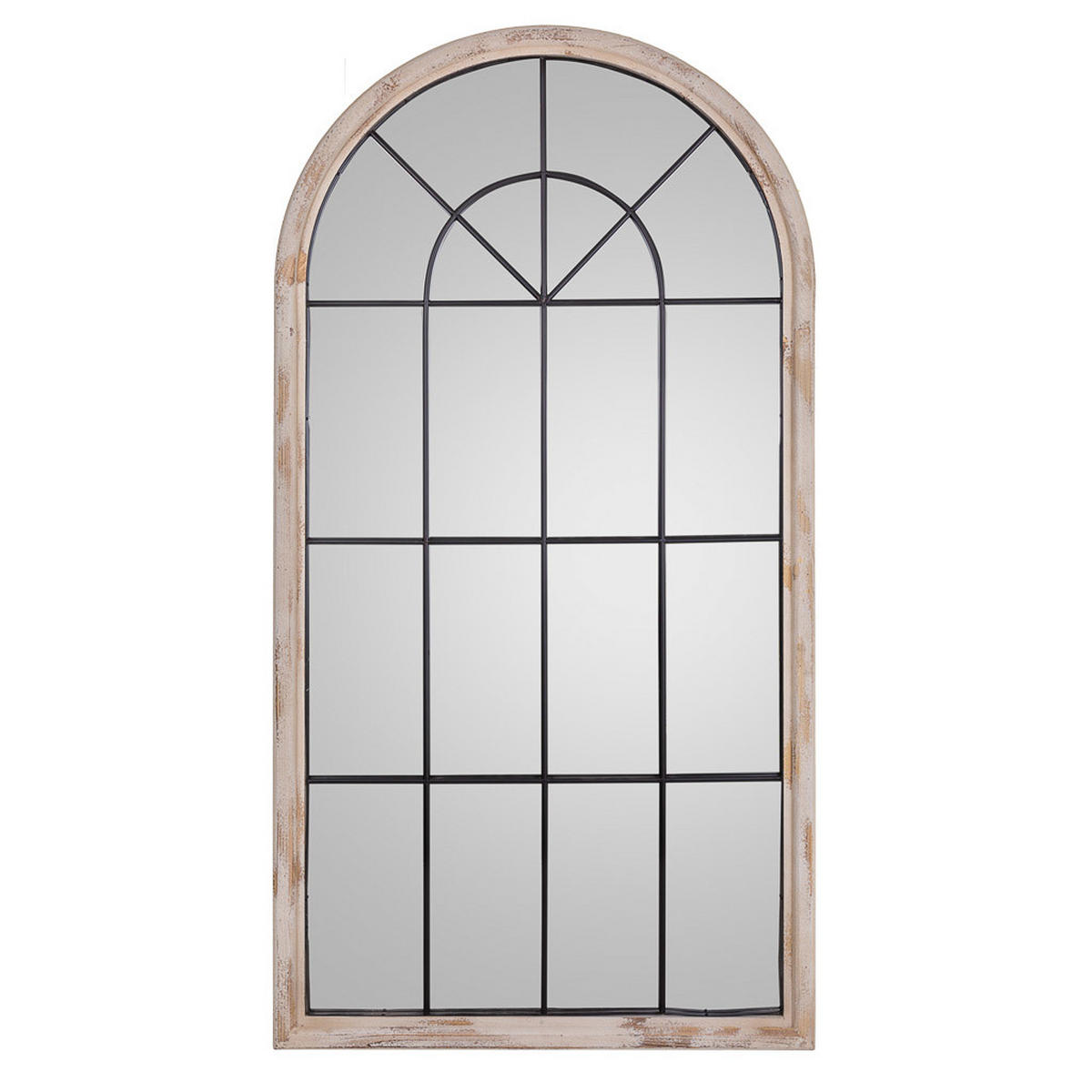 SPIEGEL aus Holz 86x4x168 cm - Weiß, Holzwerkstoff (86/168/4cm) - Wanderlust
